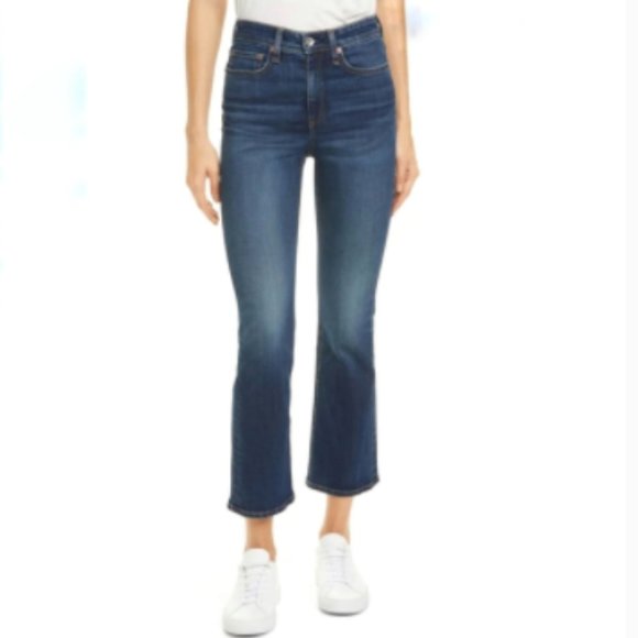 Rag & Bone 10 Inch Crop Jeans - Picture 1 of 11